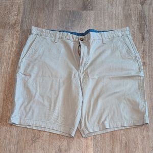 Flat front khakis